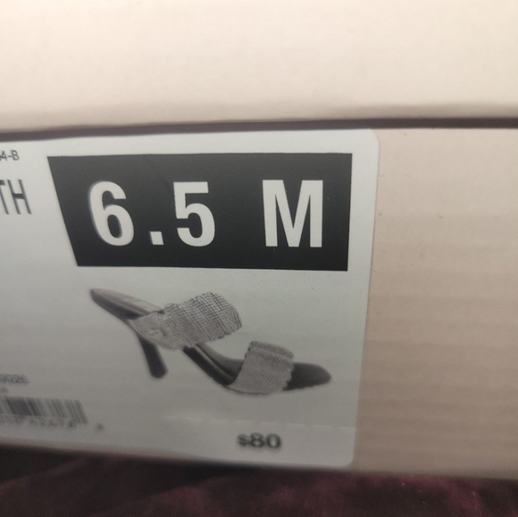 Brand new Juicy Couture bling slip on heels sz 6.5 - Picture 4 of 4